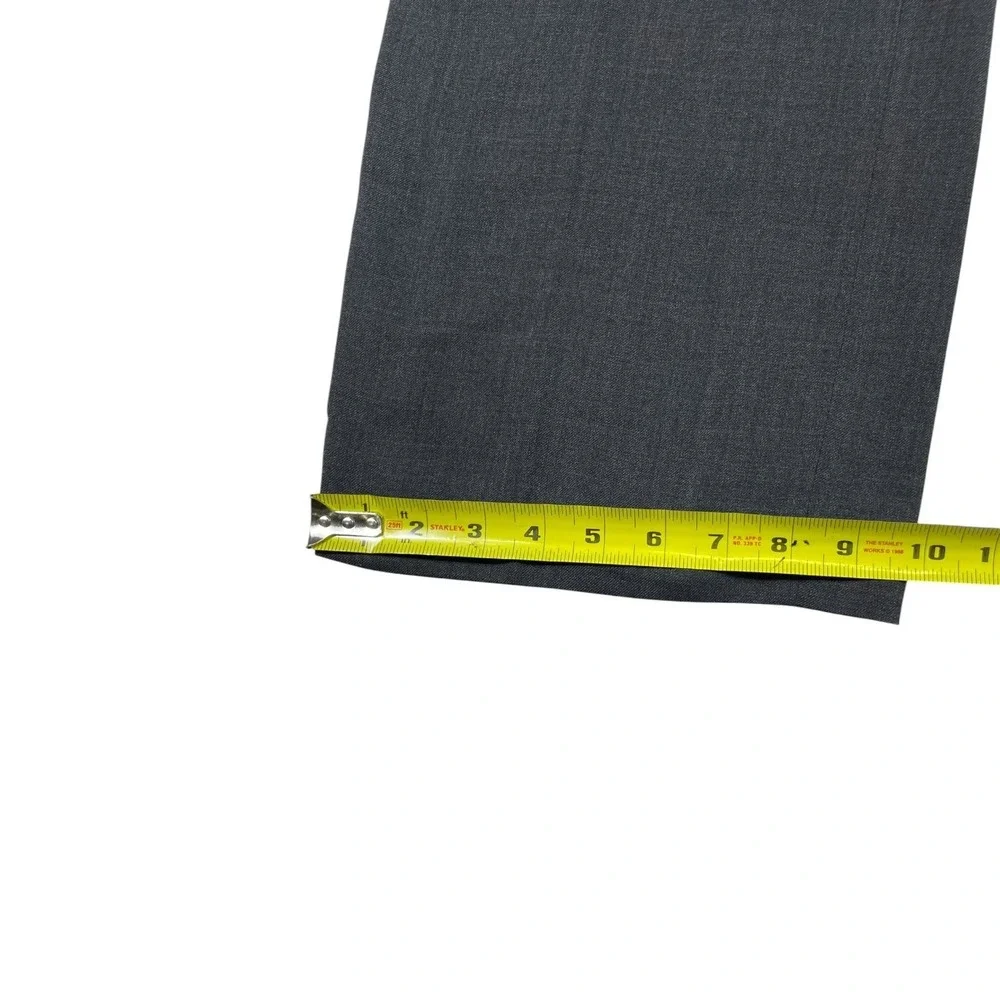 Adidas Adipure Golf Dress Pants Mens 40 Charcoal Gray Mid Rise Performance
